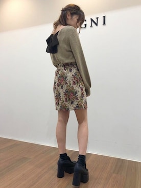 INGNI（イング）さん（レディース・160cm）の秋コーディネート