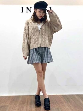 INGNI（イング）さん（レディース・160cm）の秋コーディネート