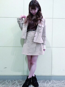 INGNI（イング）さん（レディース・153cm）の秋コーディネート