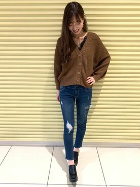 INGNI（イング）さん（レディース・167cm）の秋コーディネート