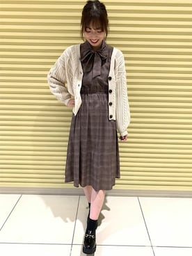 INGNI（イング）さん（レディース・167cm）の秋コーディネート