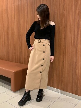 INGNI（イング）さん（レディース・157cm）の秋コーディネート