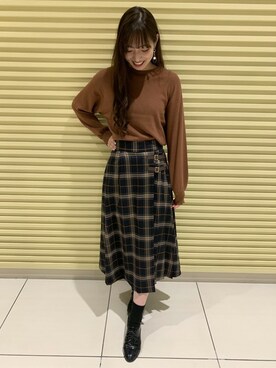 INGNI（イング）さん（レディース・167cm）の冬コーディネート