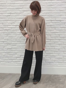 INGNI（イング）さん（レディース・160cm）の冬コーディネート