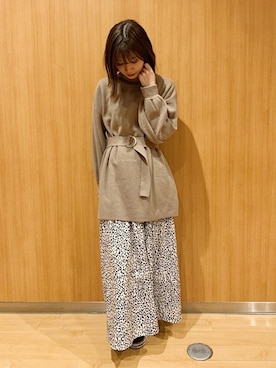 「INGIN」｜INGNI（イング）さん（レディース・157cm）の冬コーディネート