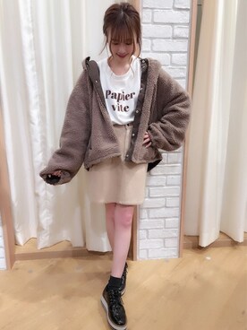 INGNI(イング)さん(レディース・154cm)の冬コーディネート