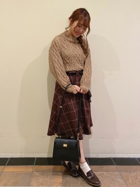 INGNI（イング）さん（レディース・163cm）の冬コーディネート