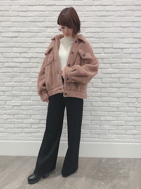 INGNI（イング）さん（レディース・160cm）の冬コーディネート