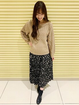 INGNI（イング）さん（レディース・167cm）の冬コーディネート