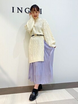 INGNI(イング)さん(レディース・163cm)の冬コーディネート