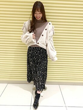 INGNI（イング）さん（レディース・167cm）の冬コーディネート