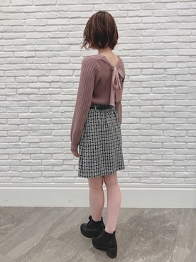 INGNI（イング）さん（レディース・160cm）の冬コーディネート