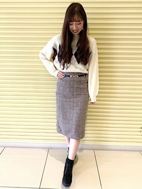 INGNI（イング）さん（レディース・167cm）の冬コーディネート