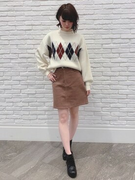 INGNI(イング)さん(レディース・160cm)の冬コーディネート