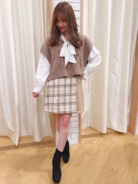 INGNI(イング)さん(レディース・154cm)の冬コーディネート