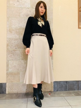 INGNI（イング）さん（レディース・158cm）の冬コーディネート