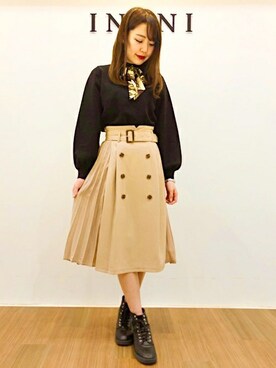 INGNI（イング）さん（レディース・160cm）の冬コーディネート