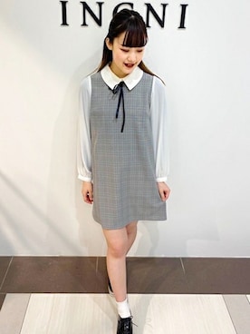 INGNI(イング)さん(レディース・163cm)の冬コーディネート