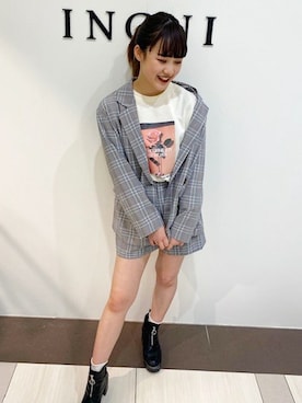 INGNI（イング）さん（レディース・163cm）の冬コーディネート
