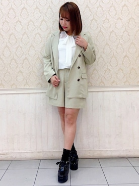 INGNI（イング）さん（レディース・155cm）の冬コーディネート