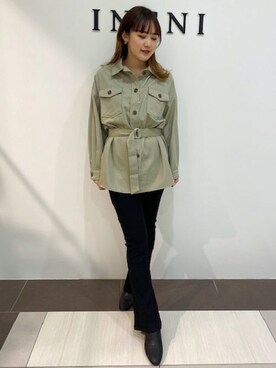 「INGIN」｜INGNI（イング）さん（レディース・163cm）の春コーディネート