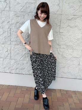 INGNI（イング）さん（レディース・160cm）の春コーディネート