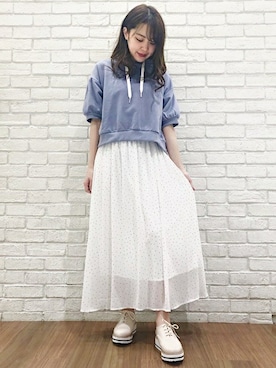 INGNI（イング）さん（レディース・160cm）の春コーディネート