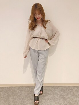 INGNI(イング)さん(レディース・154cm)の春コーディネート