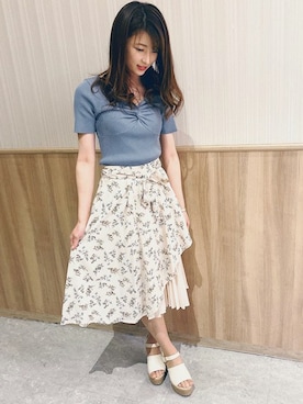 INGNI（イング）さん（レディース・163cm）の春コーディネート