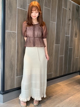 INGNI（イング）さん（レディース・161cm）の夏コーディネート