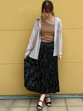 INGNI（イング）さん（レディース・168cm）の夏コーディネート