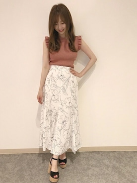 「INGIN」｜INGNI（イング）さん（レディース・154cm）の夏コーディネート