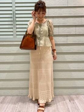 INGNI（イング）さん（レディース・158cm）の夏コーディネート