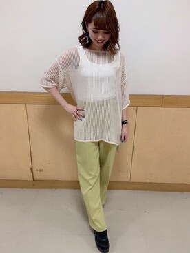 INGNI（イング）さん（レディース・160cm）の秋コーディネート