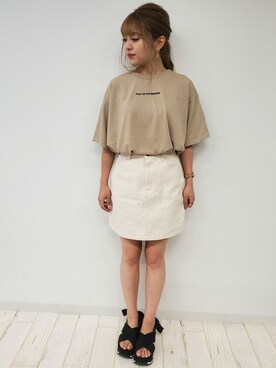 INGNI（イング）さん（レディース・150cm）の夏コーディネート