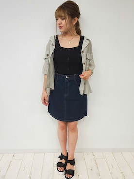 INGNI（イング）さん（レディース・150cm）の夏コーディネート