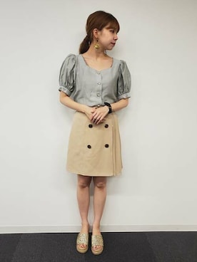 INGNI（イング）さん（レディース・158cm）の夏コーディネート