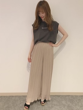 INGNI（イング）さん（レディース・154cm）の夏コーディネート