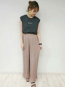 INGNI（イング）さん（レディース・158cm）の夏コーディネート