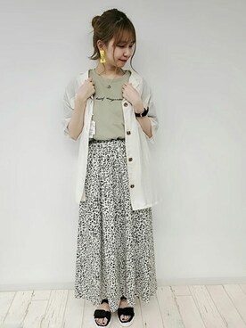 INGNI（イング）さん（レディース・158cm）の夏コーディネート