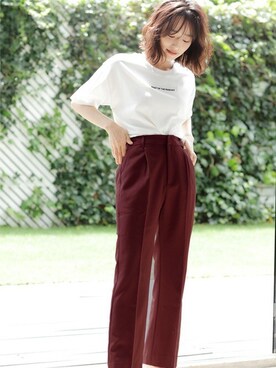 INGNI（イング）さん（レディース・160cm）の夏コーディネート