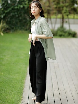 INGNI（イング）さん（レディース・160cm）の夏コーディネート