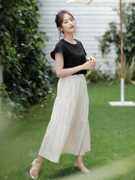 INGNI（イング）さん（レディース・160cm）の夏コーディネート