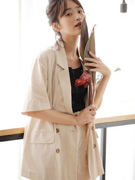 「INGIN」｜INGNI（イング）さん（レディース・160cm）の夏コーディネート