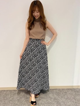INGNI（イング）さん（レディース・154cm）の夏コーディネート