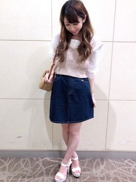 INGNI（イング）さん（レディース・153cm）の夏コーディネート