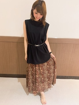 INGNI（イング）さん（レディース・160cm）の夏コーディネート