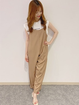 INGNI（イング）さん（レディース・154cm）の夏コーディネート