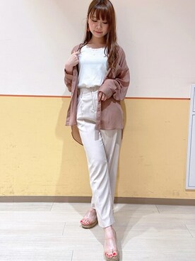 INGNI(イング)さん(レディース・162cm)の夏コーディネート