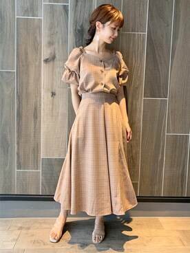 INGNI（イング）さん（レディース・161cm）の夏コーディネート